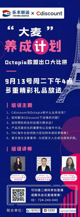 樂豐聯(lián)運(yùn)攜手Cdiscount官方，全方位攻克開店、運(yùn)營、發(fā)貨三大難題！-樂豐貨運(yùn)｜樂豐國際貨運(yùn)｜樂豐電商物流
